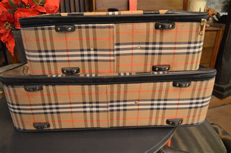 burberry luggage men|vintage burberry luggage.